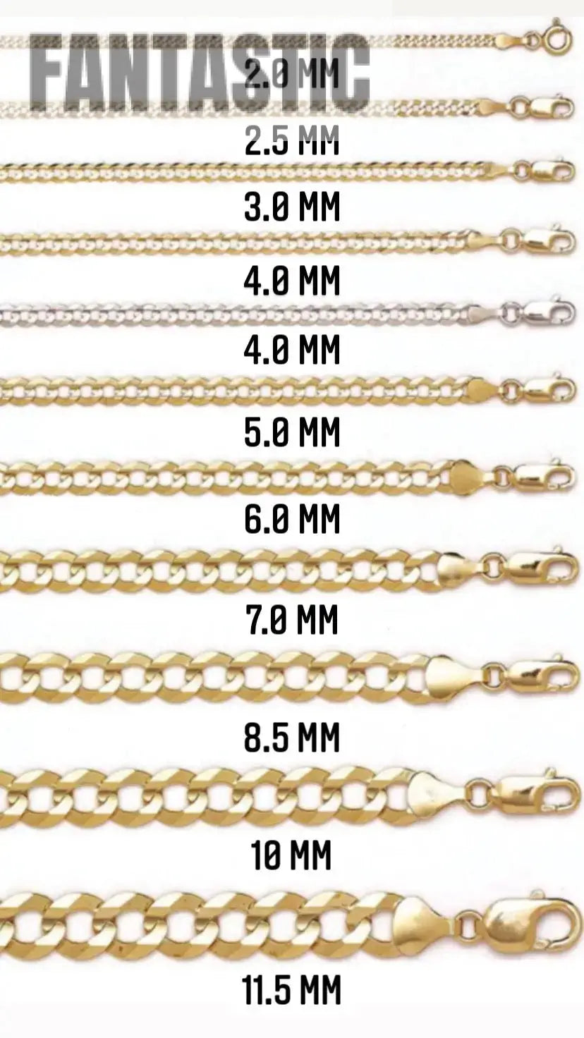 14K Gold Rope Chain Italian Necklace (Hollow) | Cadena de Oro