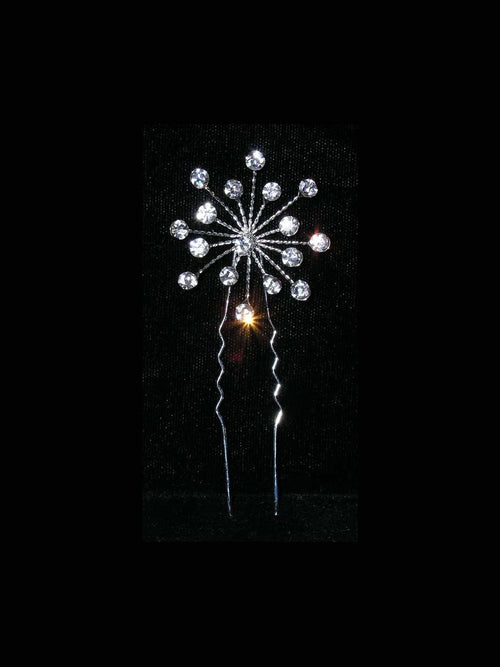 15612 - Crystal Wire Burst Hair Pin - Courbe et Compagnie