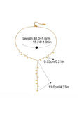 18K gold layered necklace - Courbe et Compagnie