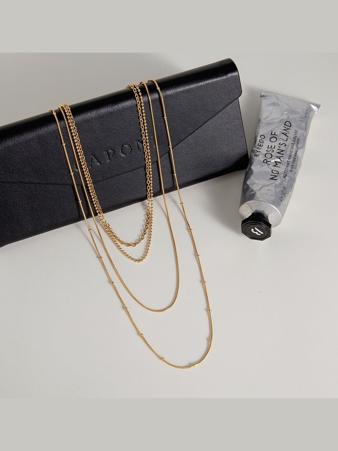 18K gold layered necklace - Courbe et Compagnie