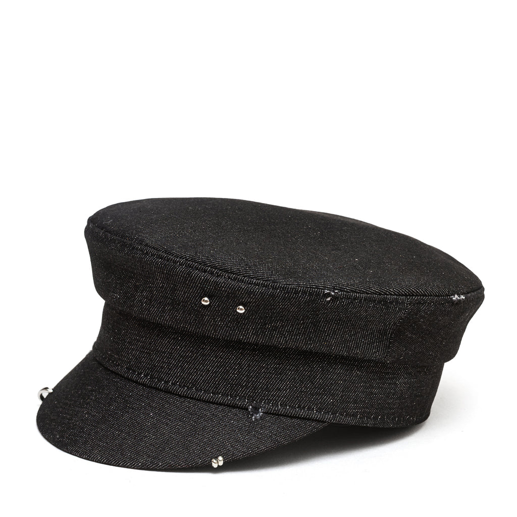 Pierced Baker Boy Hat