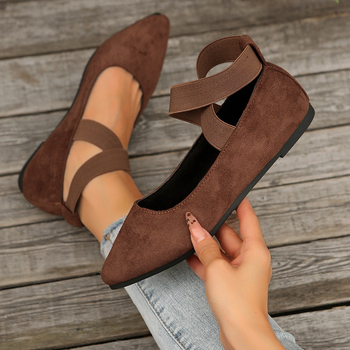Women's Plus Size Casual Loafers - Comfortable Slip-On Dress Shoes