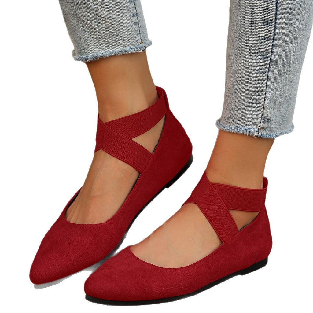 Women's Plus Size Casual Loafers - Comfortable Slip-On Dress Shoes