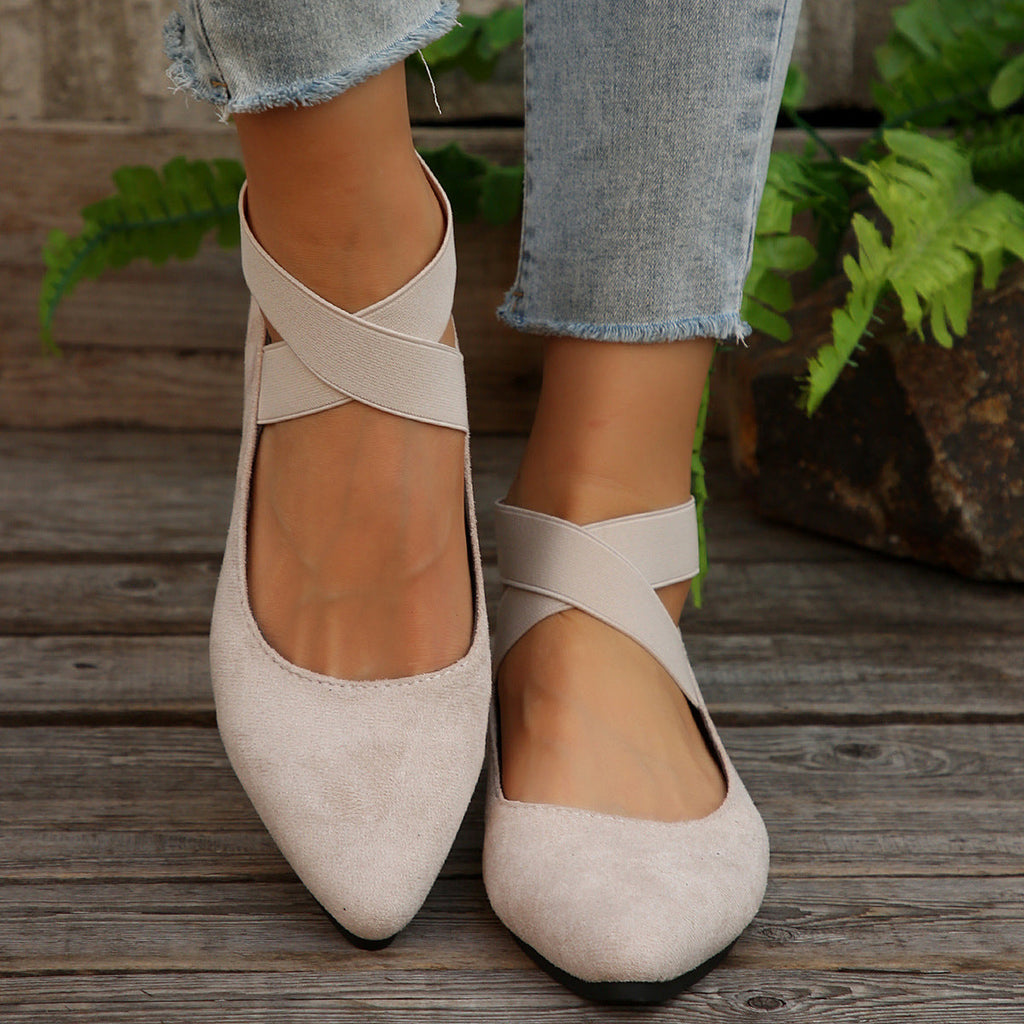 Women's Plus Size Casual Loafers - Comfortable Slip-On Dress Shoes