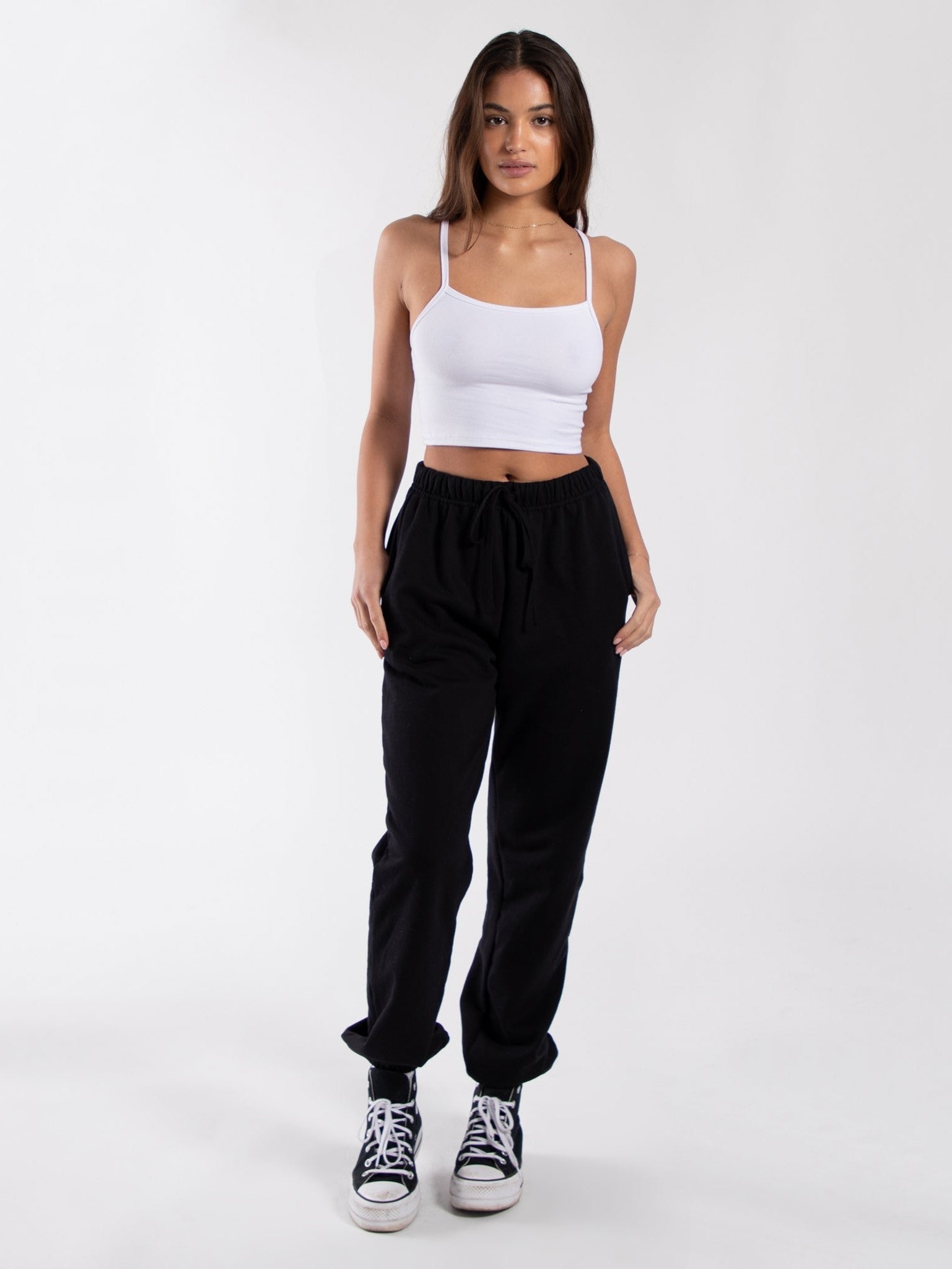 4007 - Women's Cropped Tank - Courbe et Compagnie