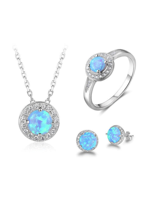 925 silver jewelry set - Courbe et Compagnie
