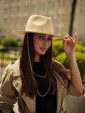 Tribli Doble-Chain Paper Straw Hat