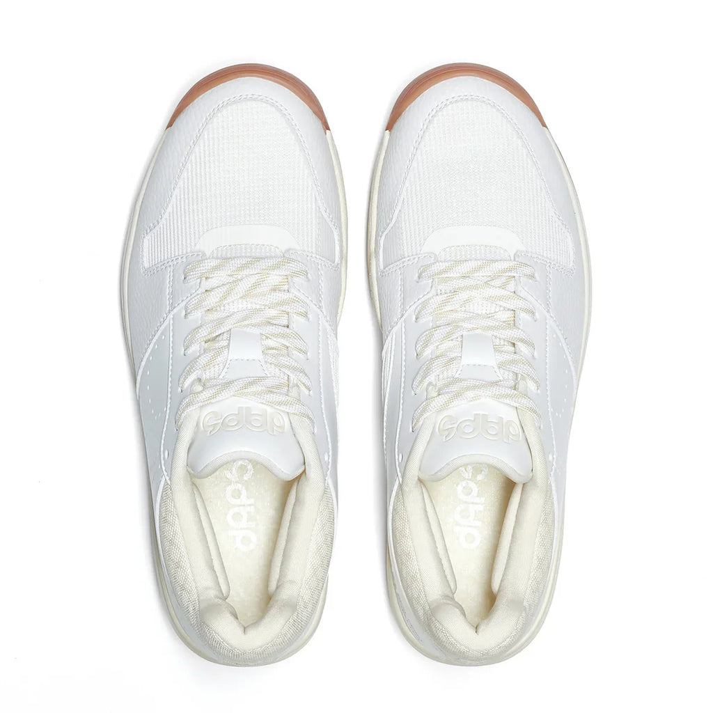 DAPS DESI Mid – White/Cream – Women’s Pickleball Shoes