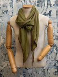 Olivewood Linen Scarf