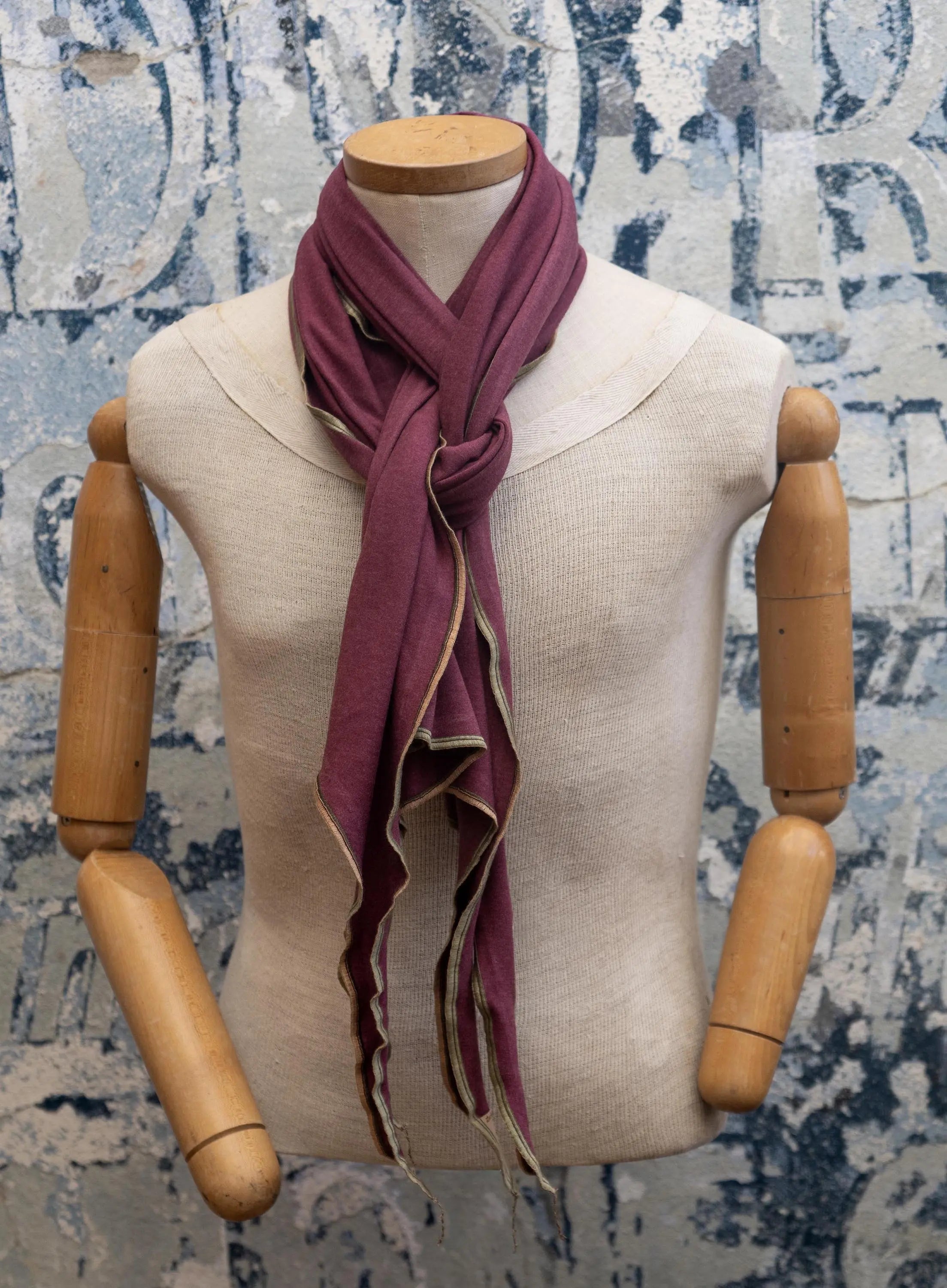 Mulberry Heathered Snuggles Scarf