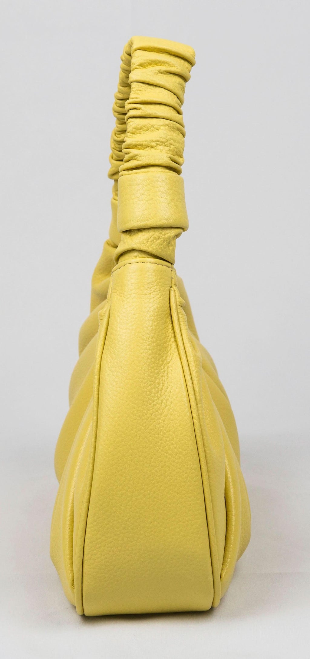 Sophia Full-Grain Leather Hobo Bag for Women – Soft Pebbled Leather Shoulder Purse
