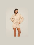 A Short Coat Shorts Suit Women Set - Courbe et Compagnie