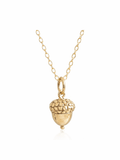 Acorn Charm- Dainty 14k Gold Filled Jewelry - Courbe et Compagnie