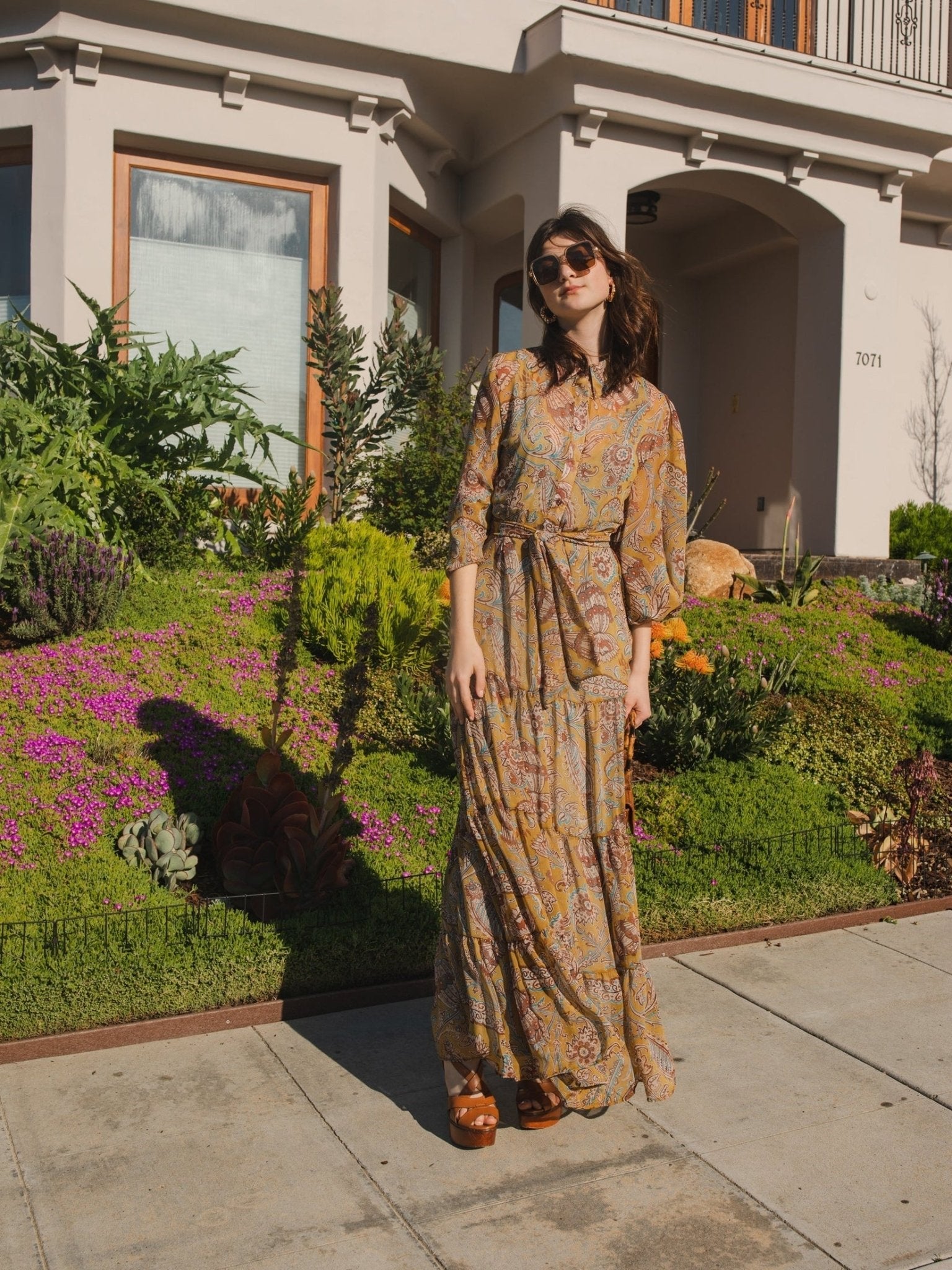 Agnes Bookie Maxi Dress - Courbe et Compagnie