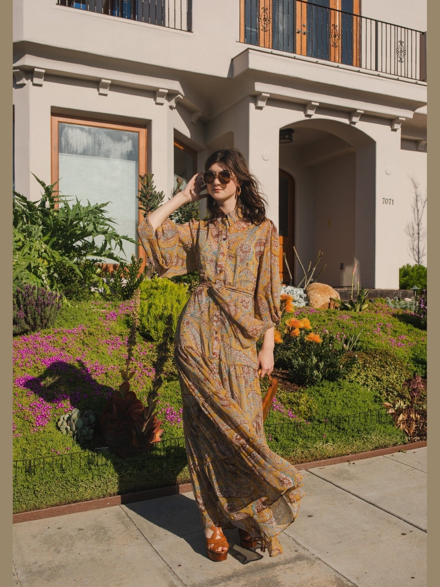 Agnes Bookie Maxi Dress - Courbe et Compagnie
