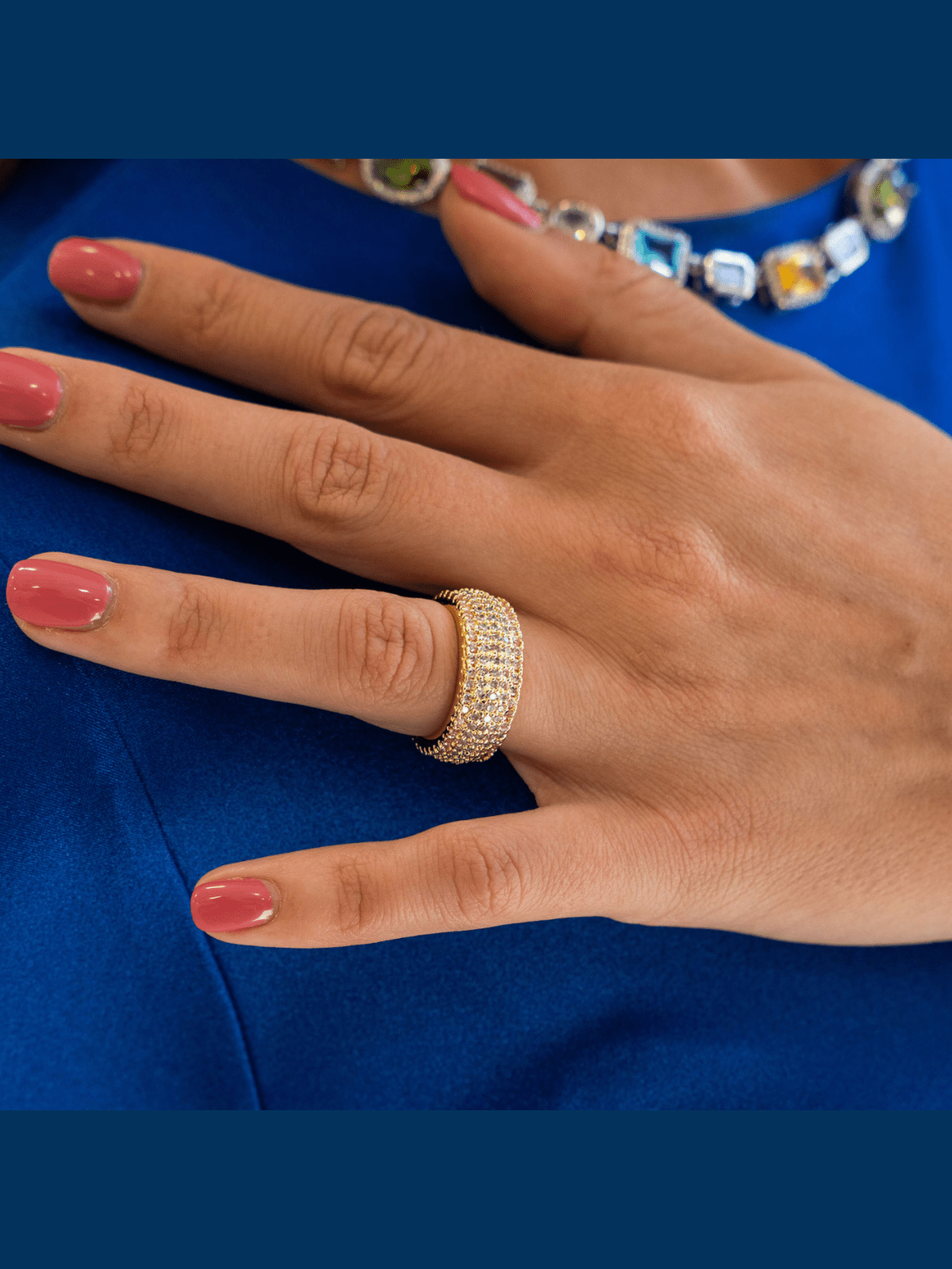 Alejandra Gemstone Link - Courbe et Compagnie