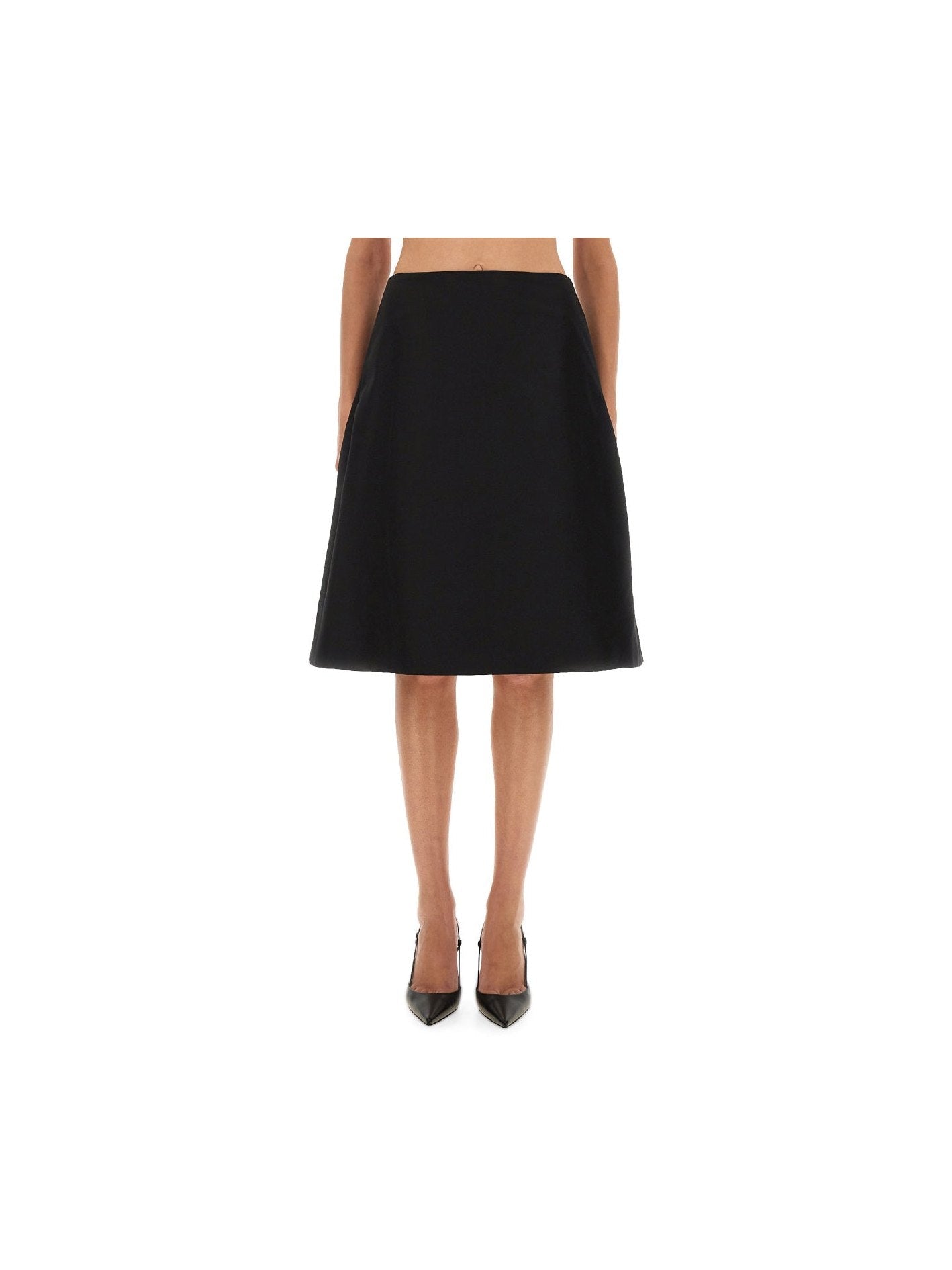 Alexander Mcqueen Women Flared Midi Skirt - Courbe et Compagnie