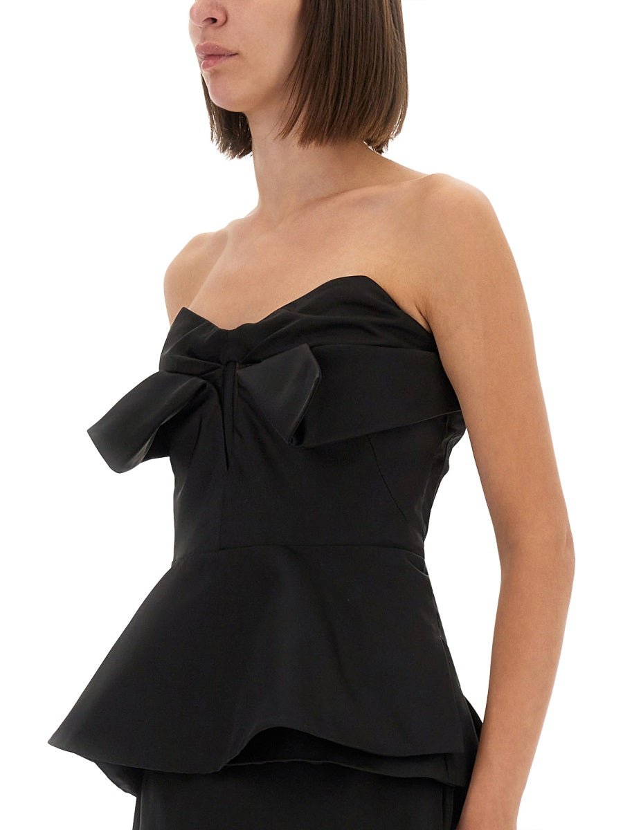 Alexander Mcqueen Women Strapless Corset Top - Courbe et Compagnie
