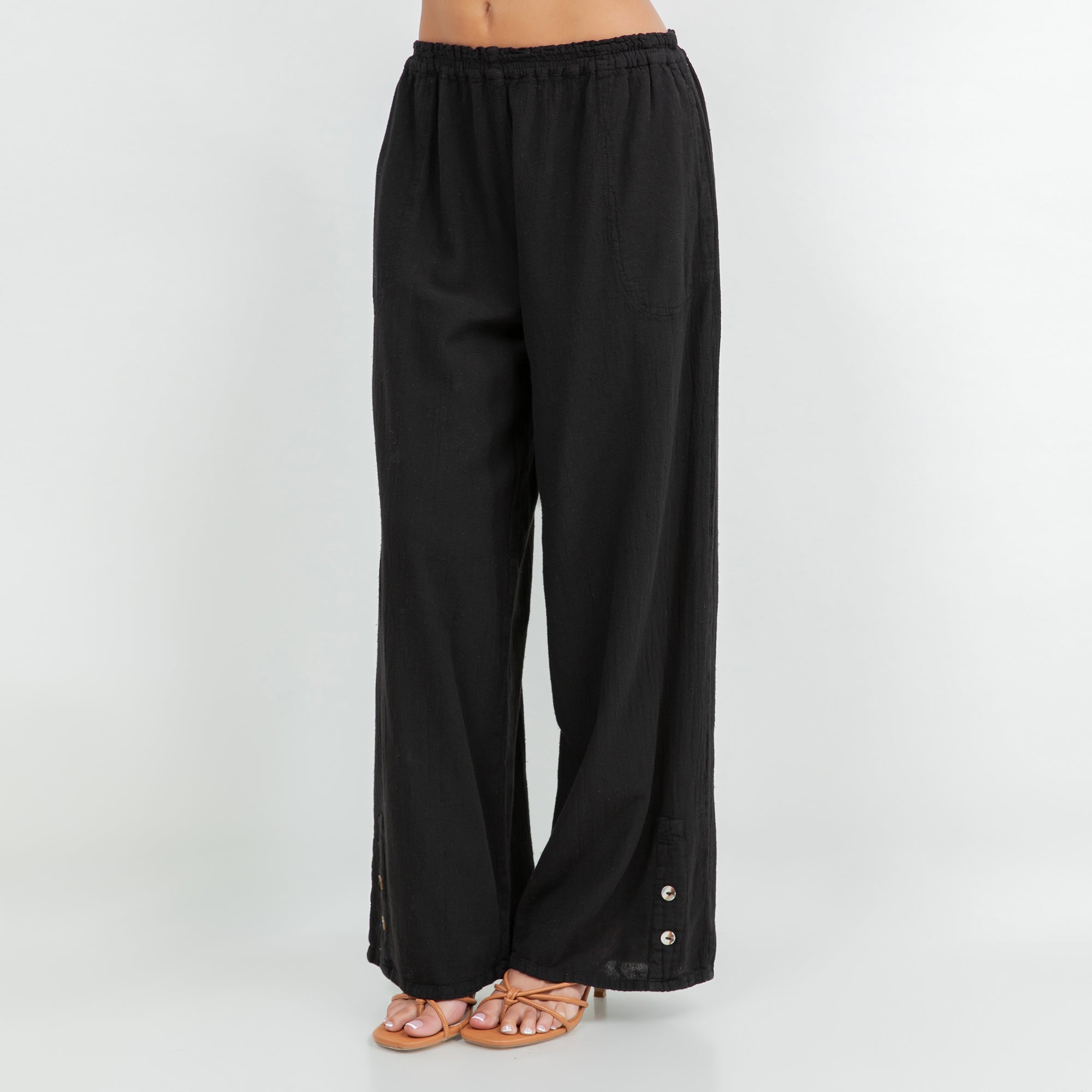 Alexis Pants 100% Cotton Gauze - Courbe et Compagnie