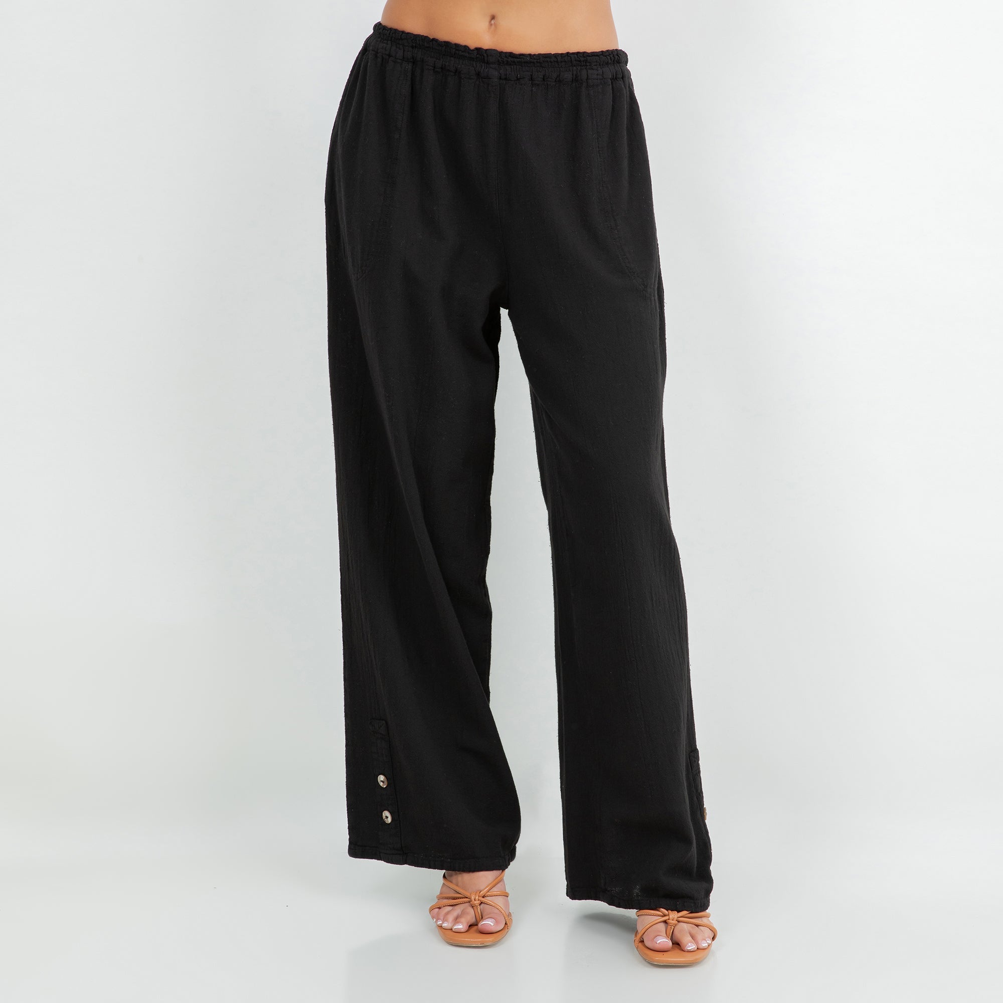 Alexis Pants 100% Cotton Gauze - Courbe et Compagnie