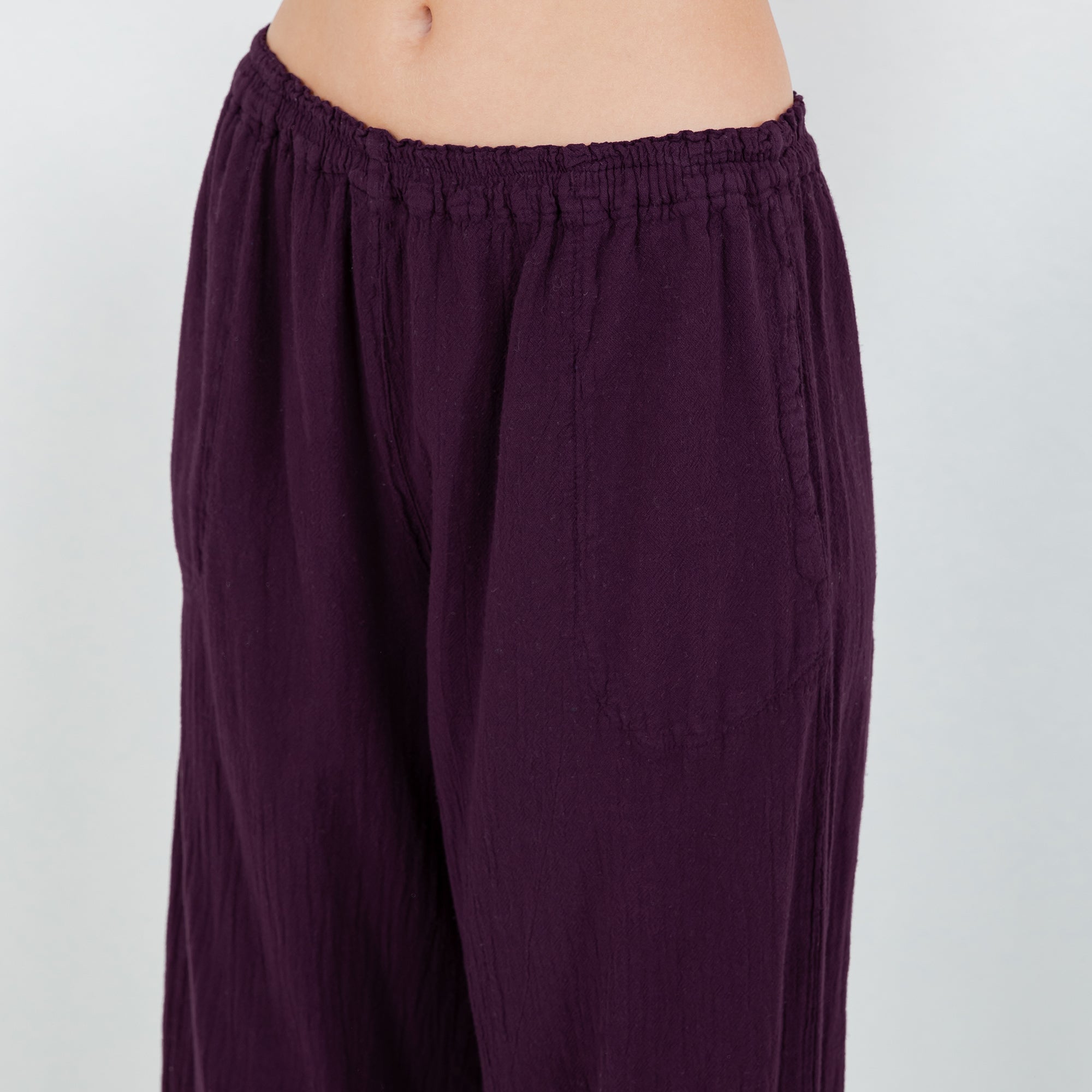 Alexis Pants 100% Cotton Gauze - Courbe et Compagnie