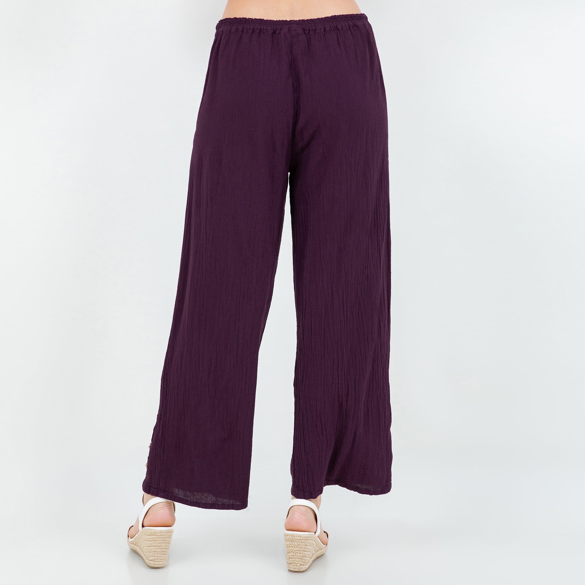 Alexis Pants 100% Cotton Gauze - Courbe et Compagnie