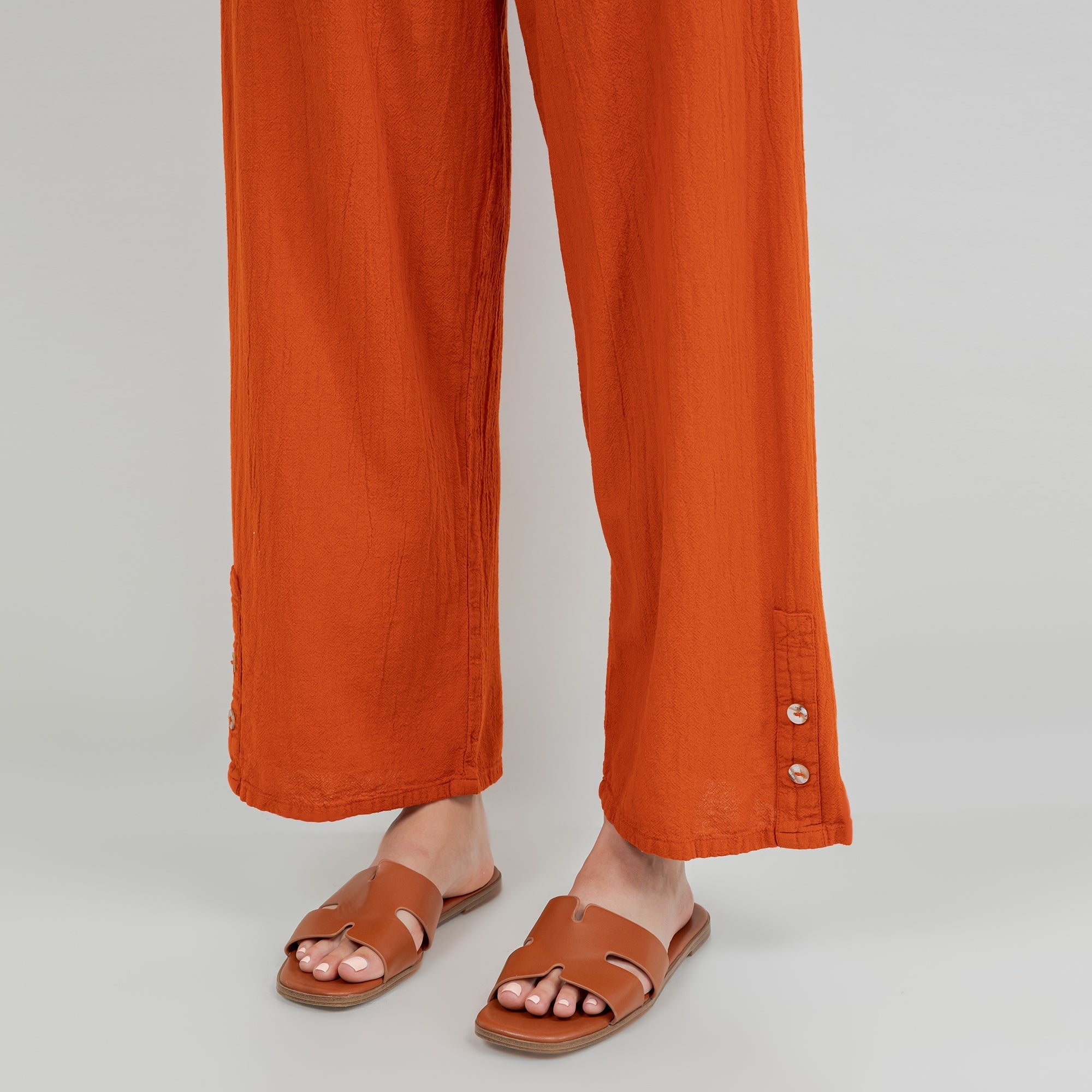 Alexis Pants 100% Cotton Gauze - Courbe et Compagnie