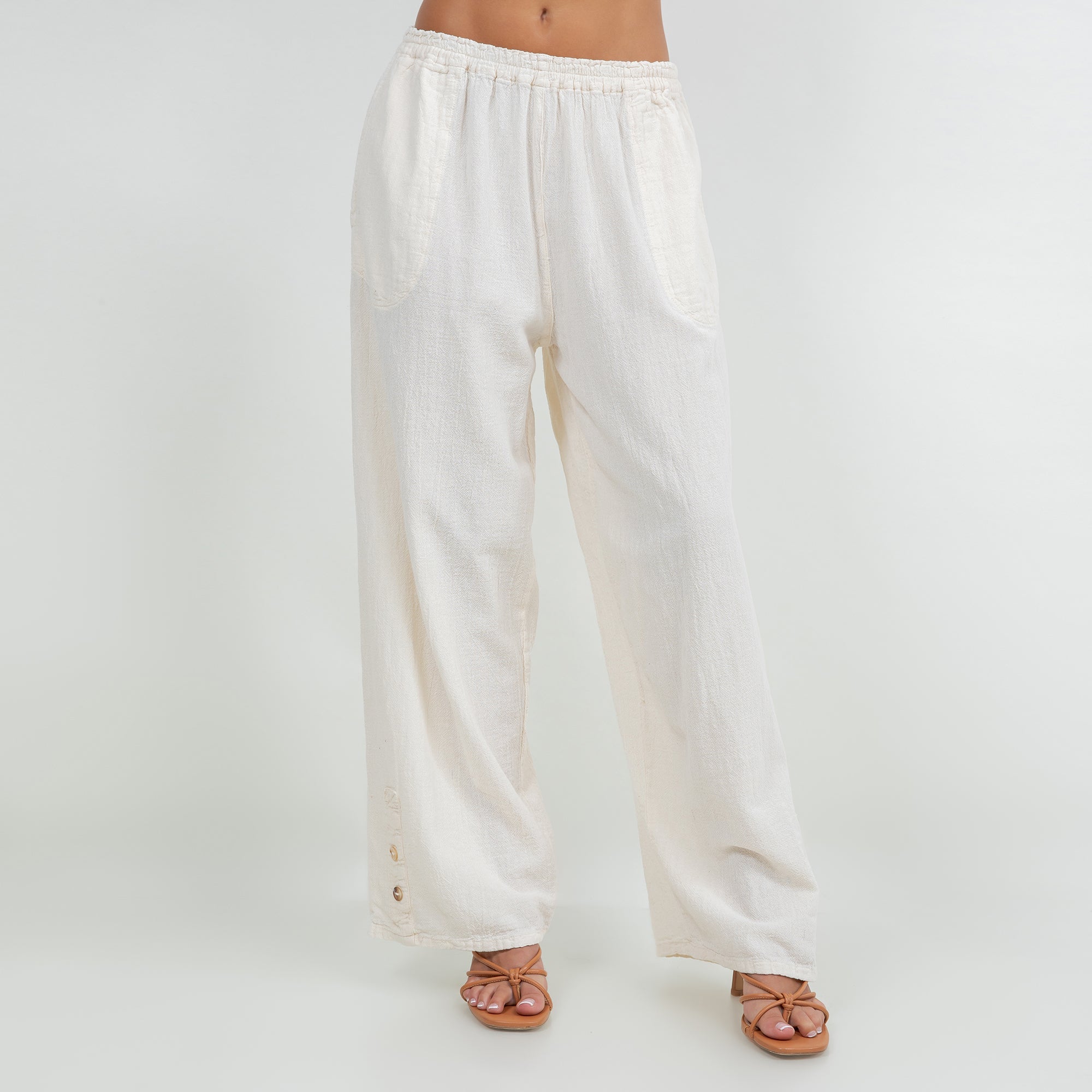 Alexis Pants 100% Cotton Gauze - Courbe et Compagnie