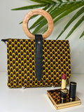 Aliyah African Print Hand Bag - Courbe et Compagnie