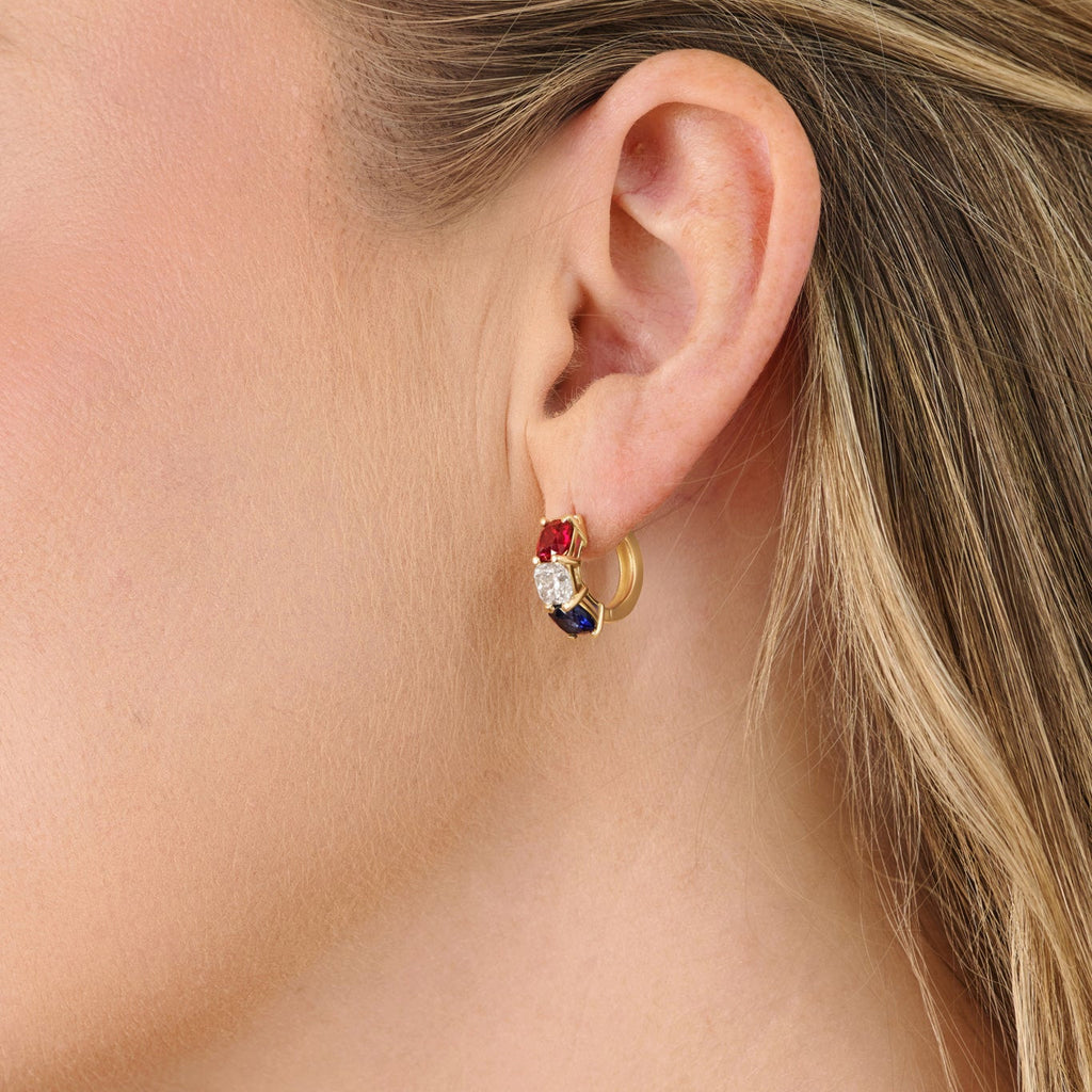 America250™ Signature Hoop Earrings