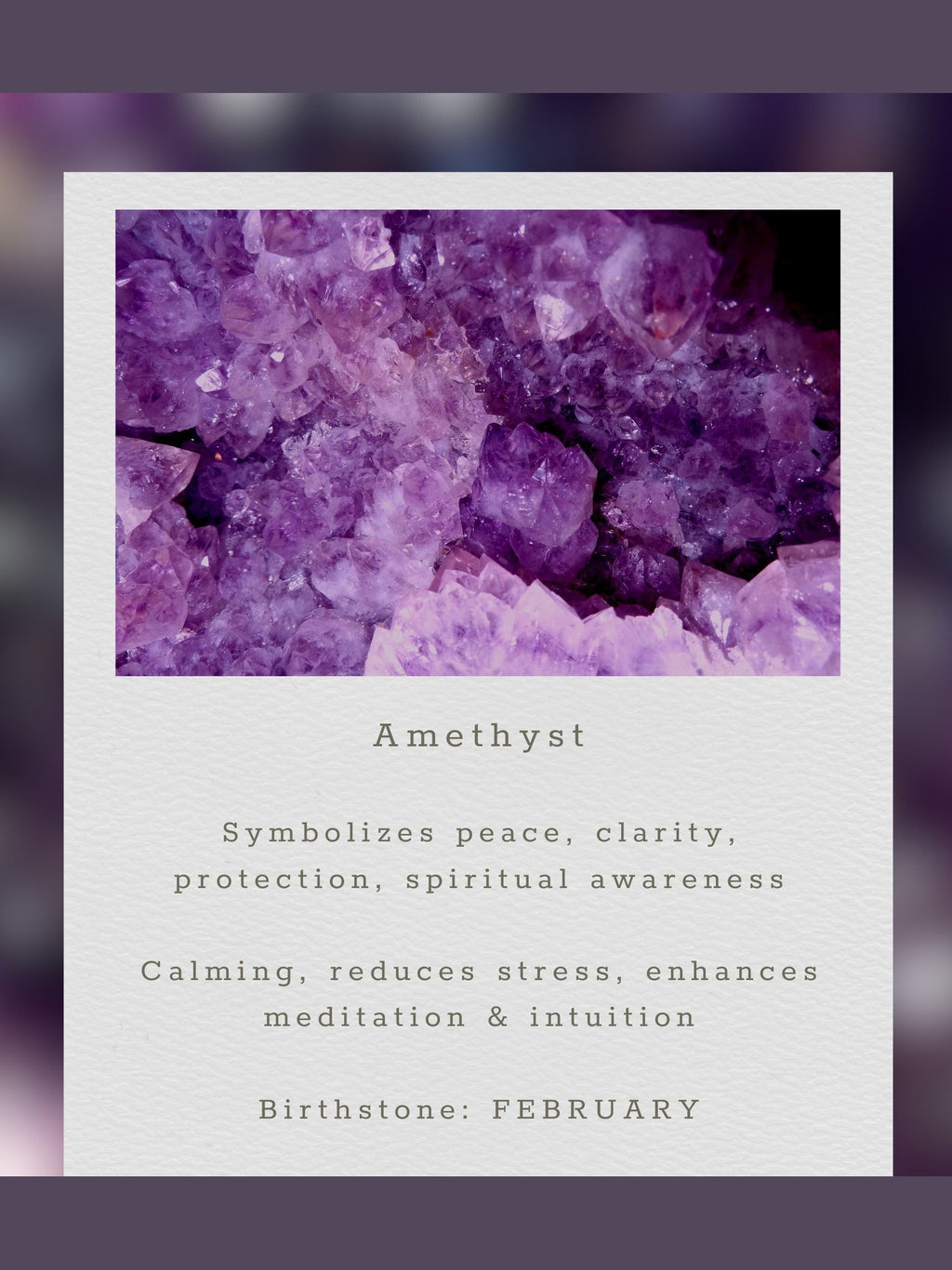 Amethyst Aurora Earrings - Courbe et Compagnie