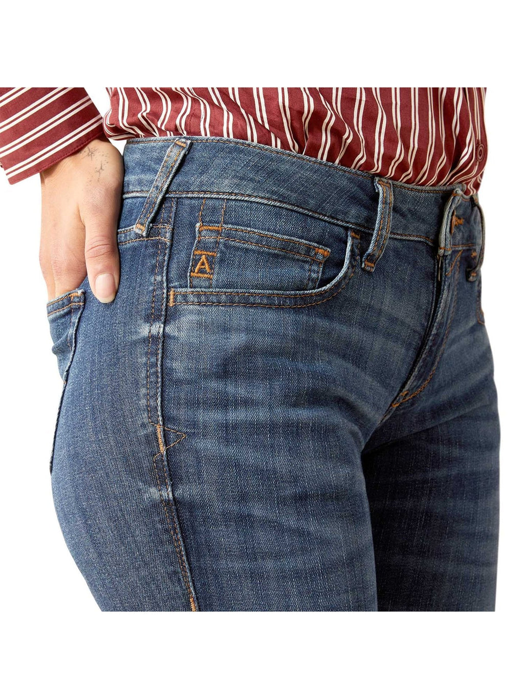 Ariat Womens Bessie Perfect Rise Slim Trouser Jeans - Courbe et Compagnie