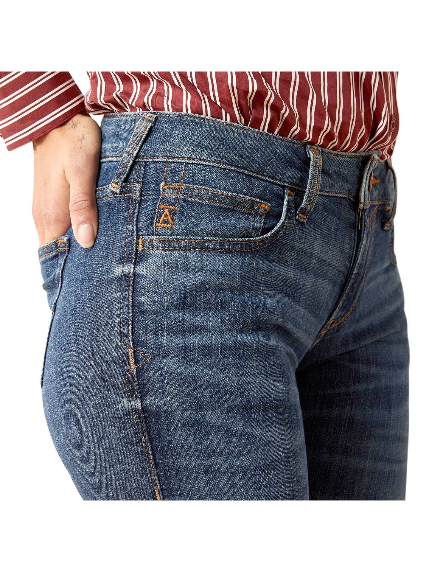 Ariat Womens Bessie Perfect Rise Slim Trouser Jeans - Courbe et Compagnie