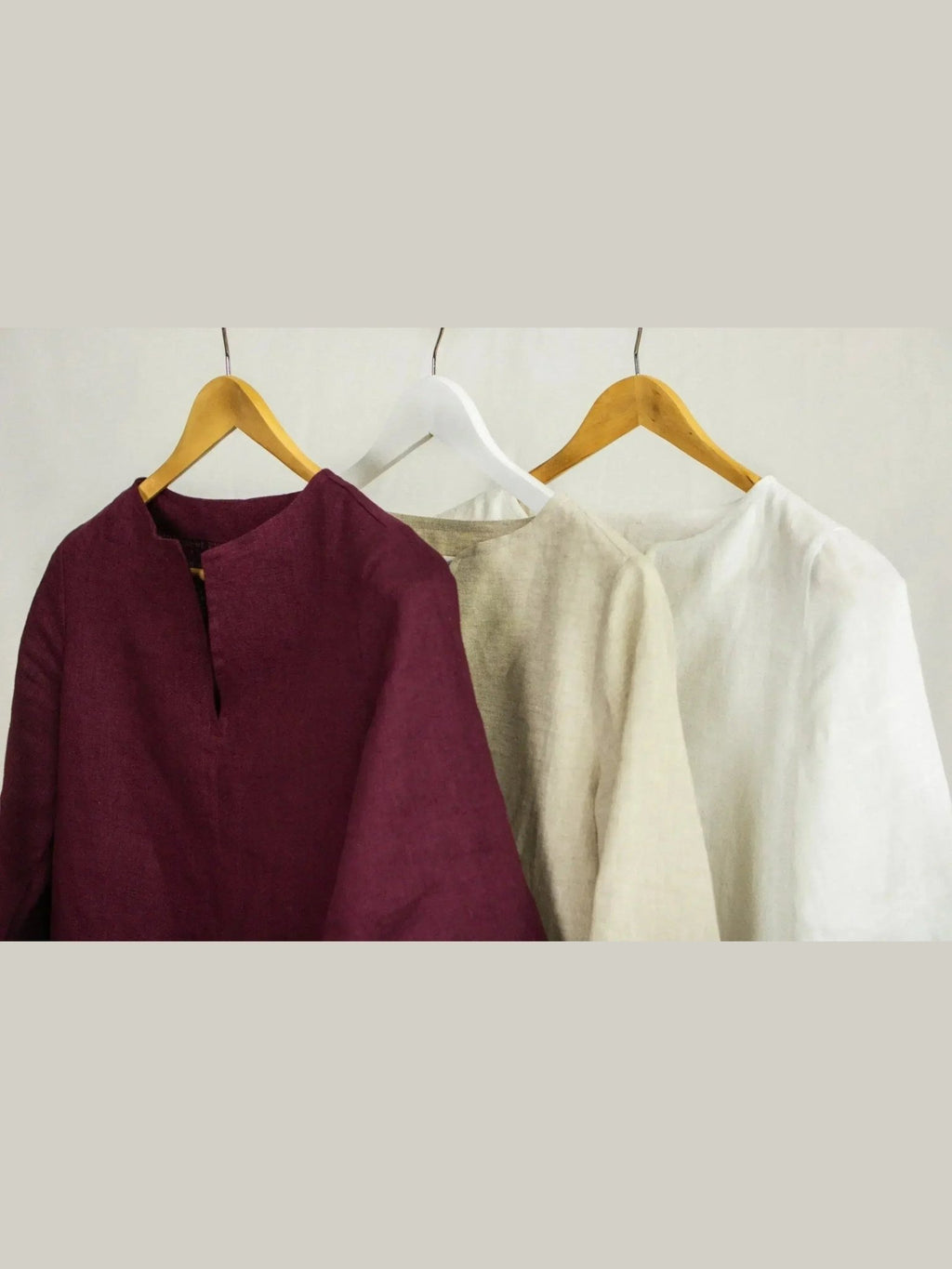 Asphalt Grey Linen Oversize Top – Modern & Comfortable Blouse - Courbe et Compagnie
