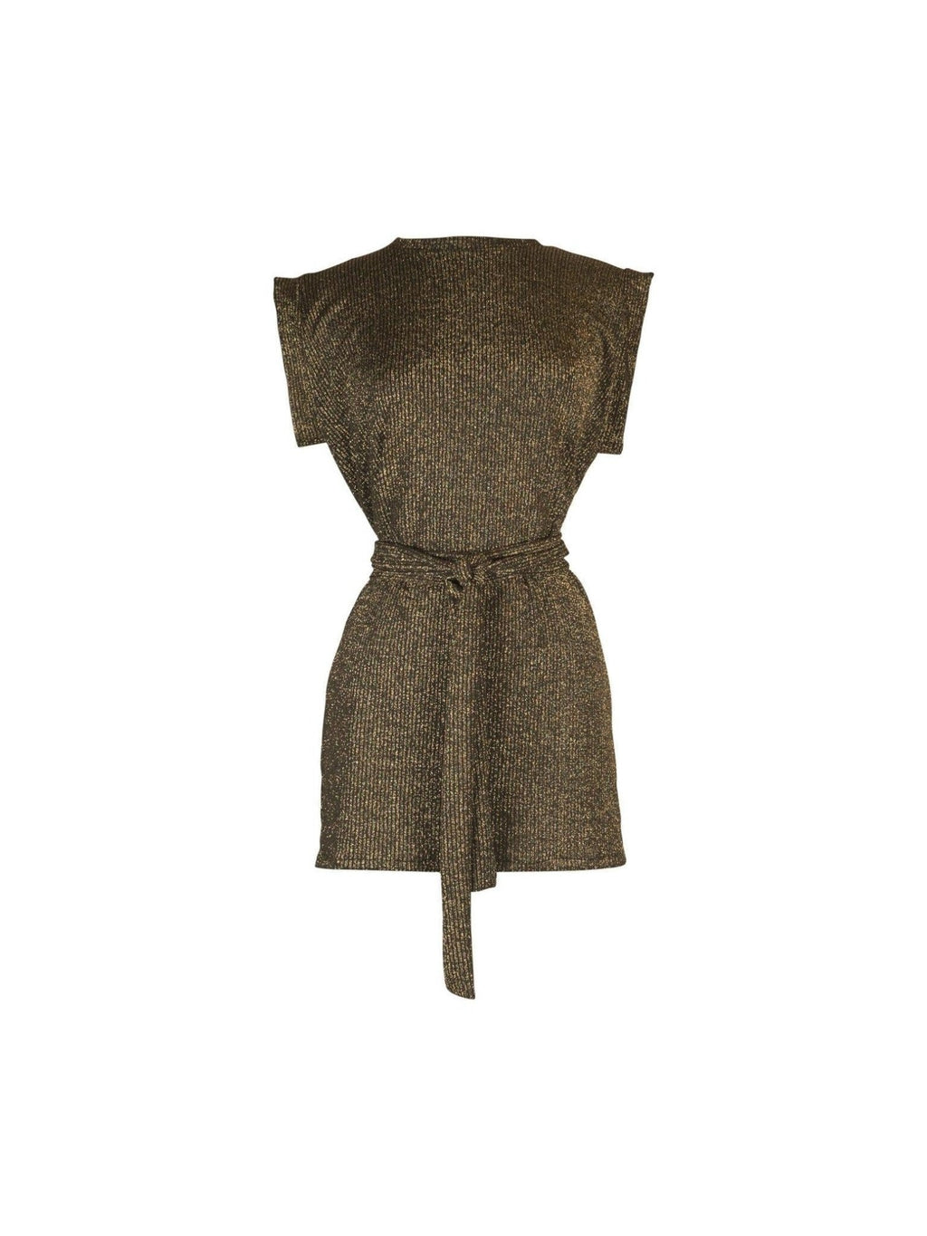 Aura Gold Tunic & Palazzo Pant Set - Courbe et Compagnie