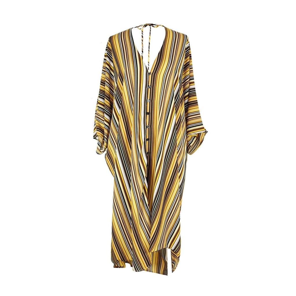 Bank Striped Tunic Caftan Set - Courbe et Compagnie