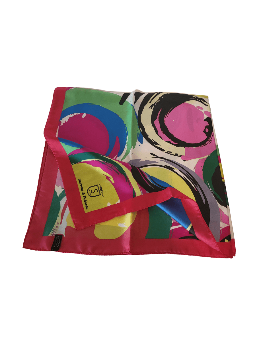 BAROCCO 100% ITALIAN SILK SCARF - Courbe et Compagnie