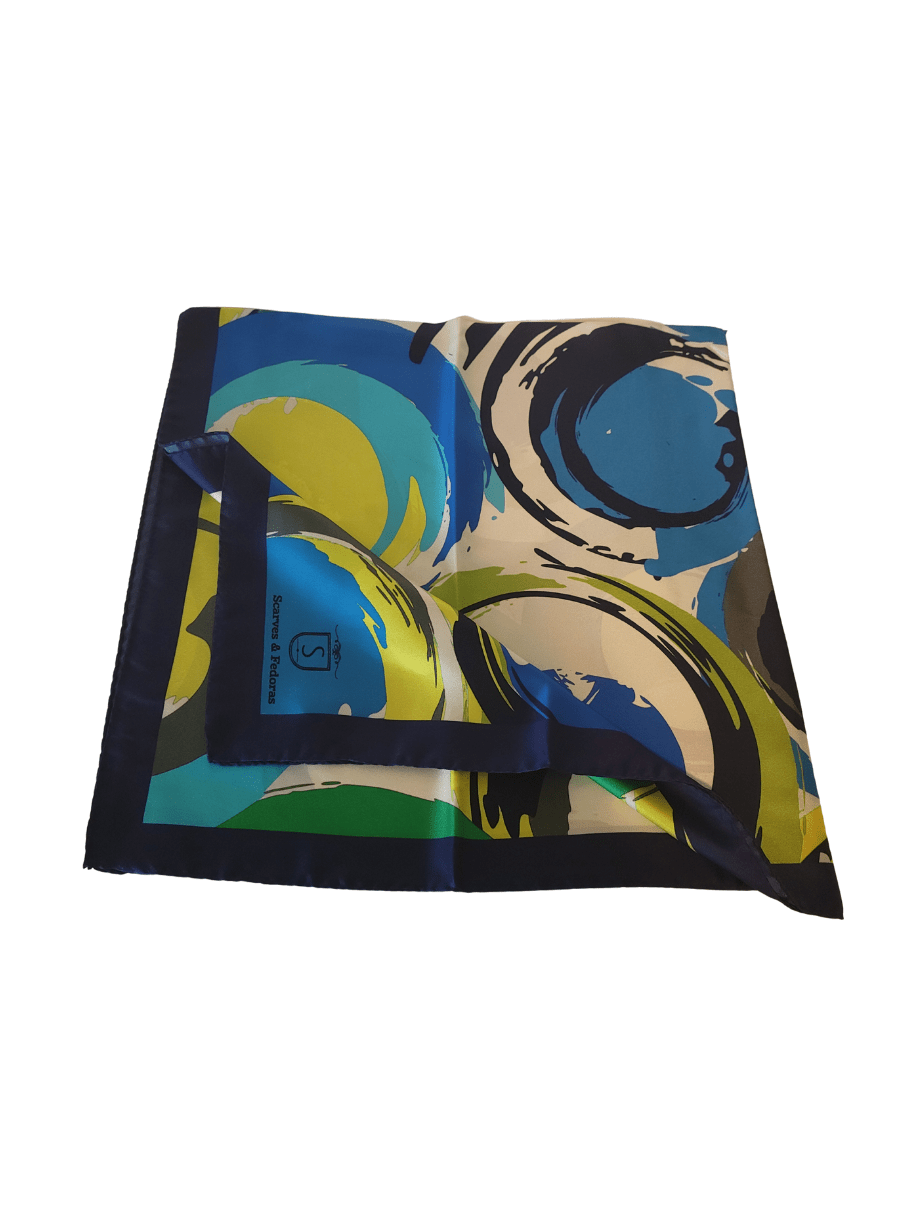 BAROCCO 100% ITALIAN SILK SCARF - Courbe et Compagnie