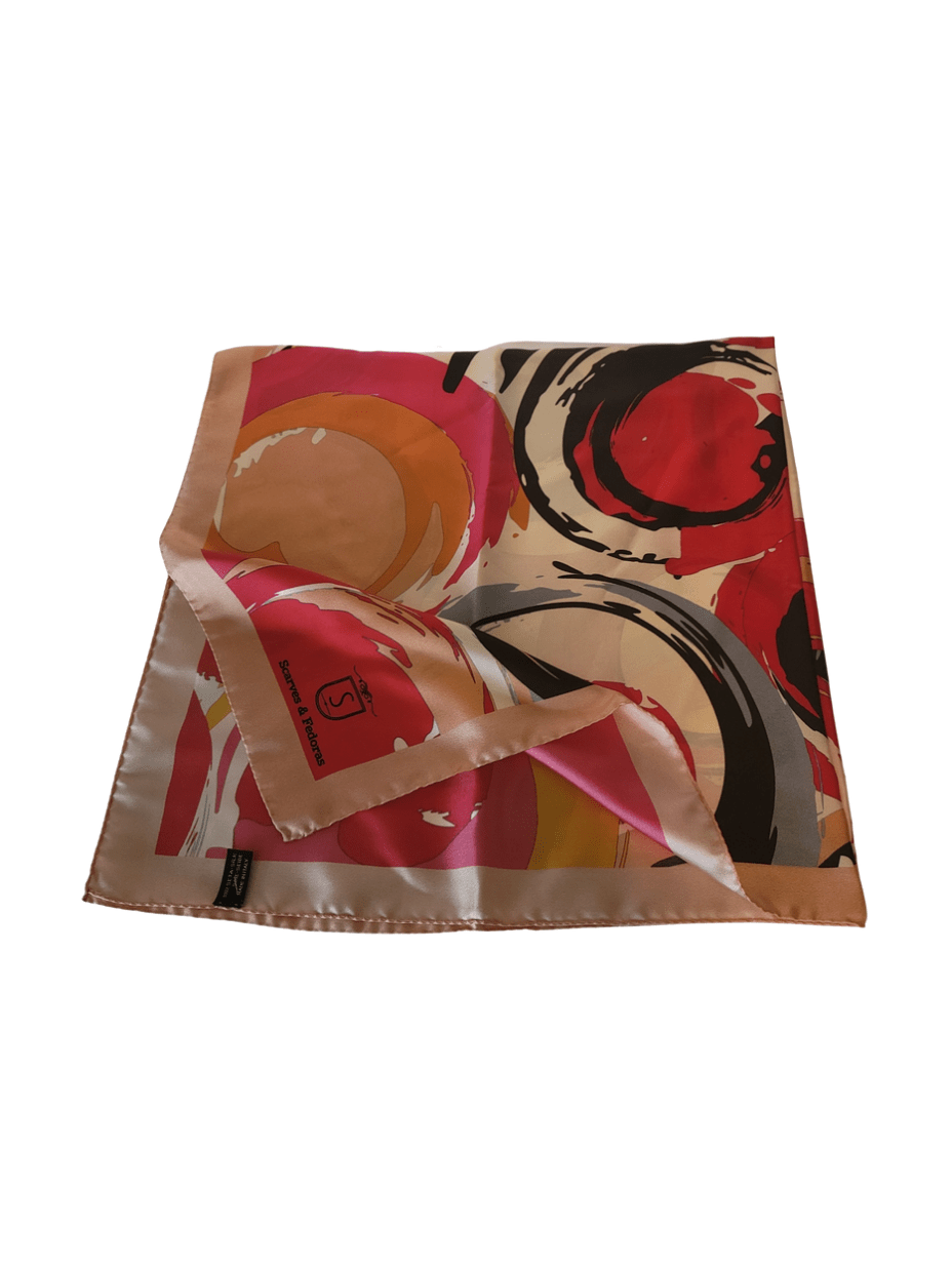 BAROCCO 100% ITALIAN SILK SCARF - Courbe et Compagnie