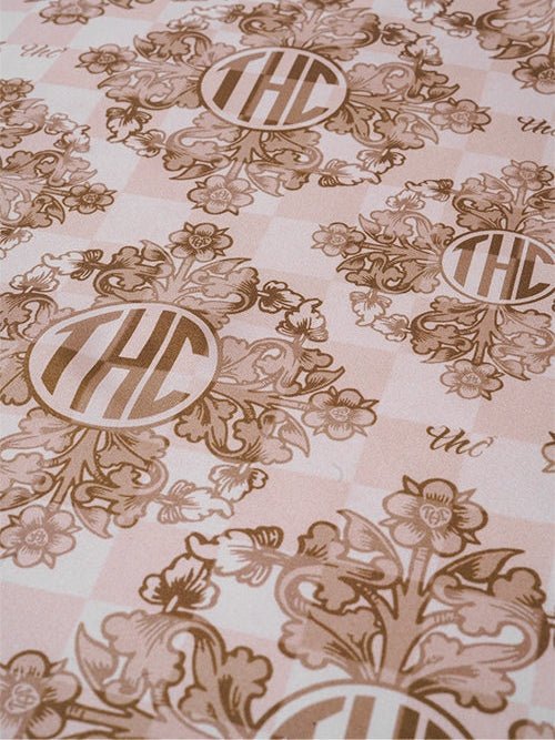 Baroque Flower Silk Scarf - Courbe et Compagnie