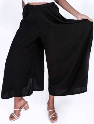Blanche Pants - 100% Cotton Gauze - Courbe et Compagnie