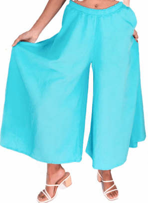 Blanche Pants - 100% Cotton Gauze - Courbe et Compagnie