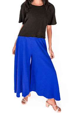 Blanche Pants - 100% Cotton Gauze - Courbe et Compagnie