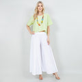 Blanche Pants - 100% Cotton Gauze - Courbe et Compagnie