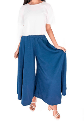 Blanche Pants - 100% Cotton Gauze - Courbe et Compagnie
