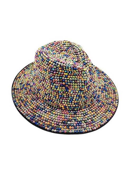 Bling Studded Panama Hat - Courbe et Compagnie