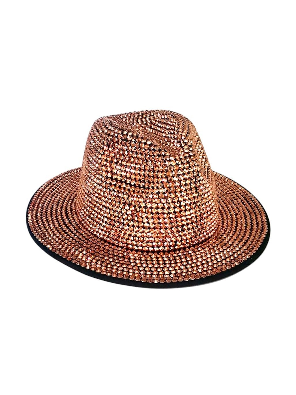 Bling Studded Panama Hat - Courbe et Compagnie