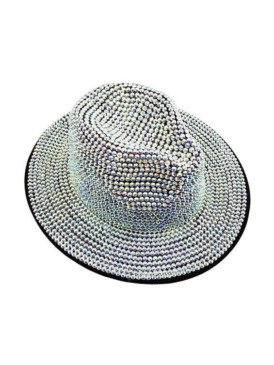 Bling Studded Panama Hat - Courbe et Compagnie