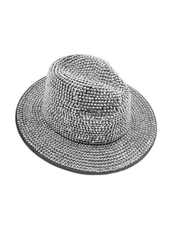 Bling Studded Panama Hat - Courbe et Compagnie