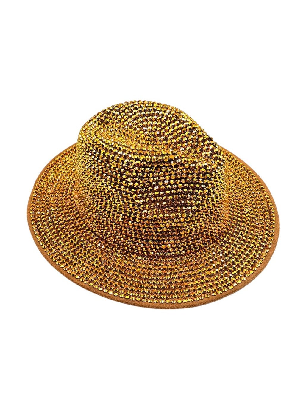 Bling Studded Panama Hat - Courbe et Compagnie